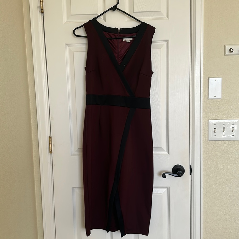 Maroon dress